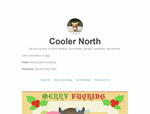 Tablet Screenshot of cooler-north.com